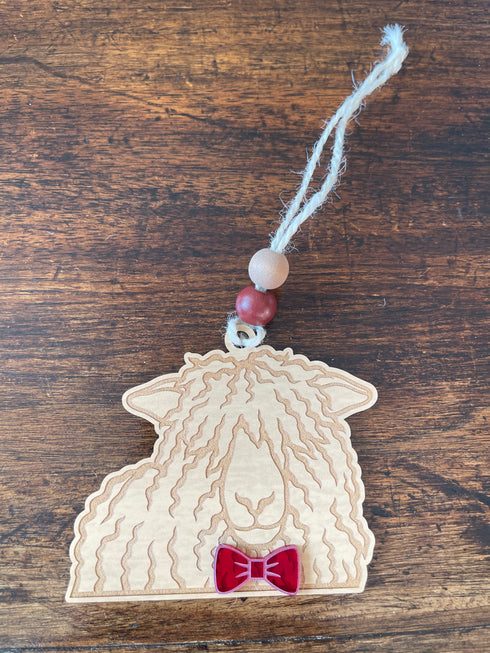 Modern Sheep Christmas Ornaments